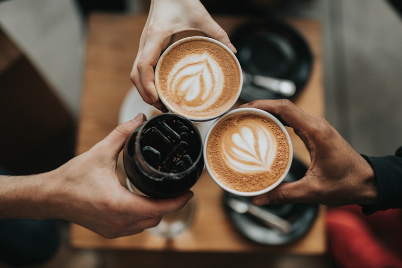 Barista working
